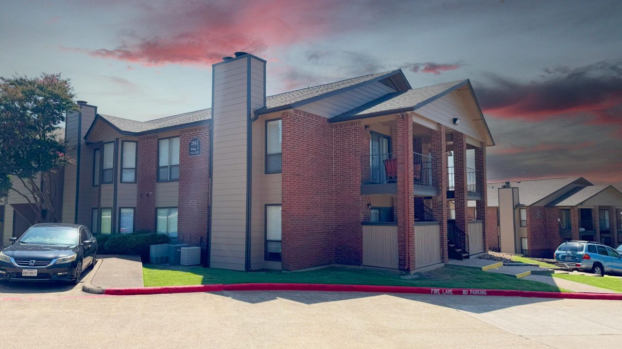 Valley Creek two story brick building.